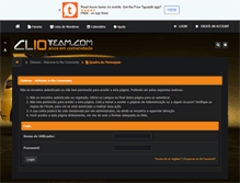 Tablet Screenshot of clioteam.com